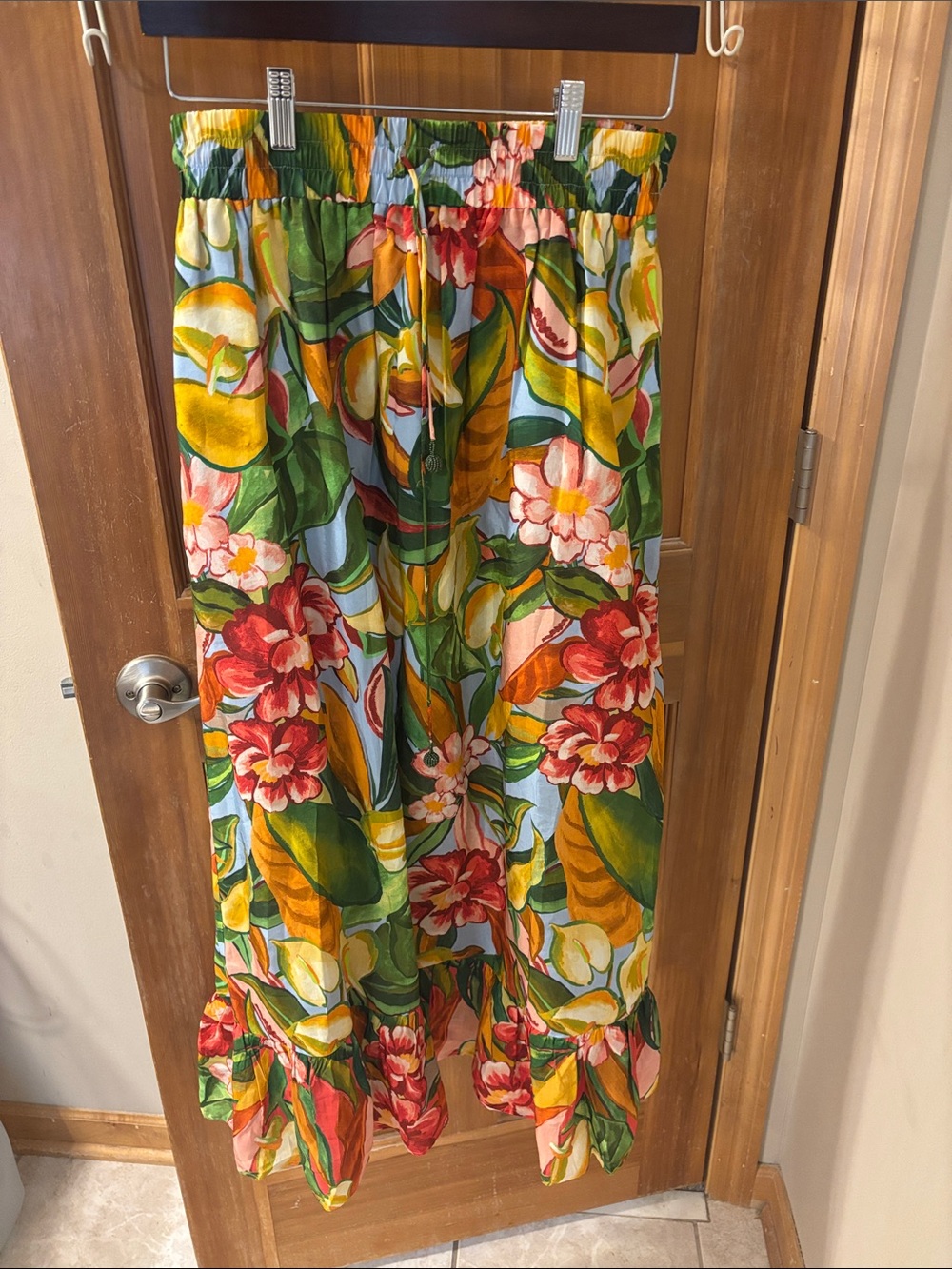 FARM Rio Tropical Floral Maxi Skirt - NWT